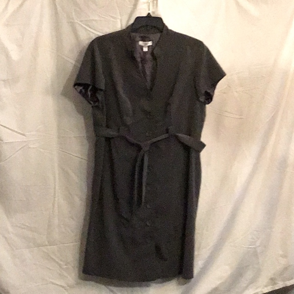 Pre-owned, 20W, gray dress from Dress Barn